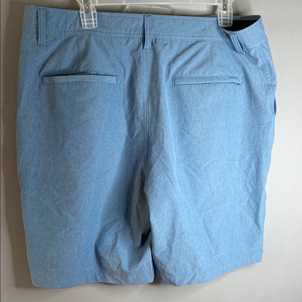 Men's Blue Casual Shorts - Picture 4 of 7